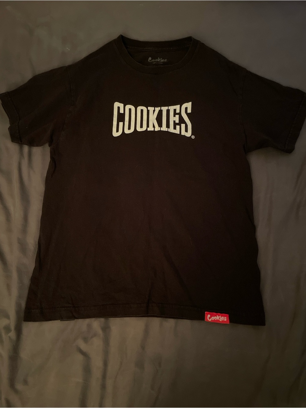 Mens Cookies Black Logo Tee